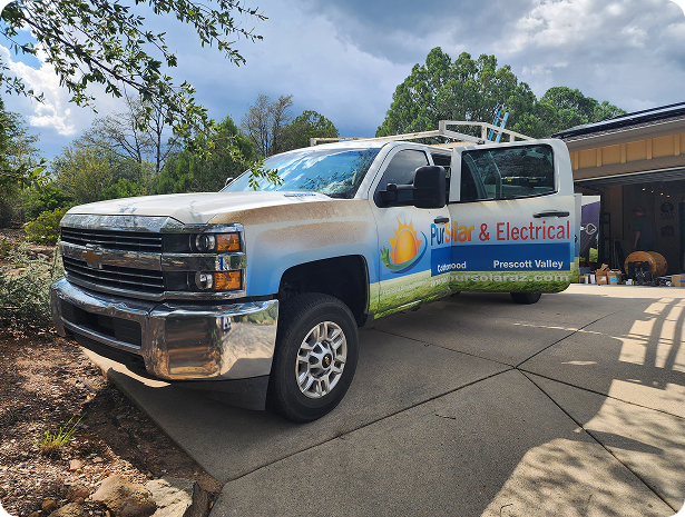 pur solar work truck