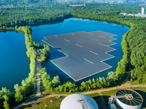 solar on water
